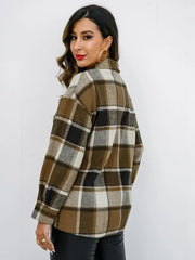 Pumpkin Spice Button-Down Jacket - Femstylo
