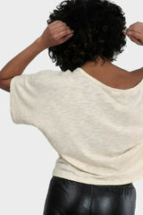 Organic Cotton Crop Top | Bamboo Rayon Blend | NYC Made - Femstylo