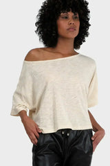 Organic Cotton Crop Top | Bamboo Rayon Blend | NYC Made - Femstylo