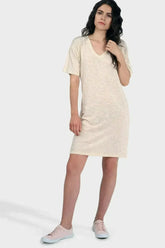 MIKA ORGANIC T-SHIRT DRESS - Femstylo