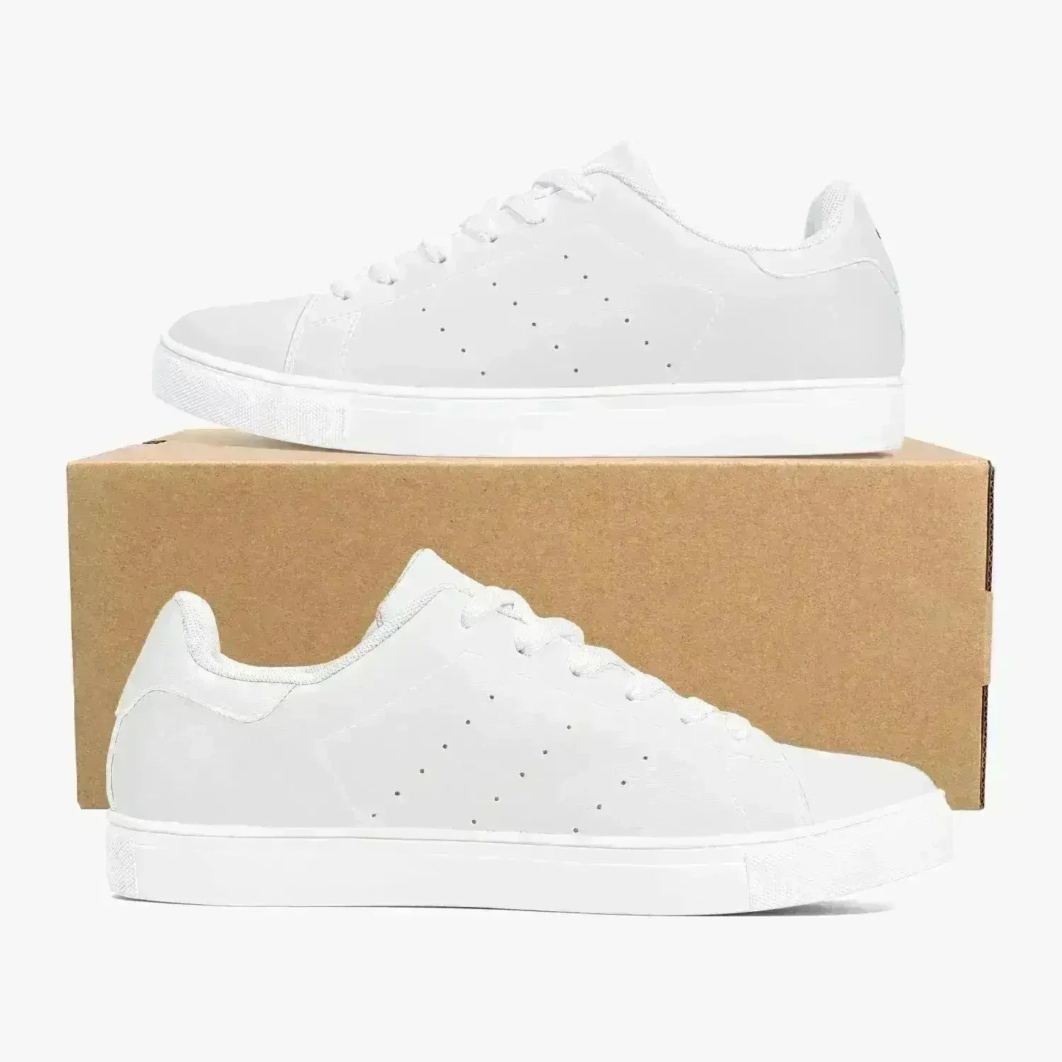 Jacki Easlick Lux Egg Low-Top Leather Sneakers - Femstylo