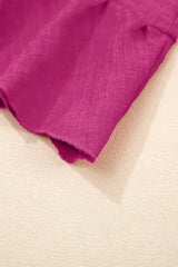 Ashleigh Blue Sleeveless Knot Backless Ruffle Hem Mini Dress - Femstylo