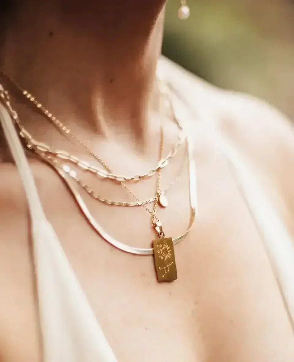 Zodiac Pendant Necklace - Femstylo