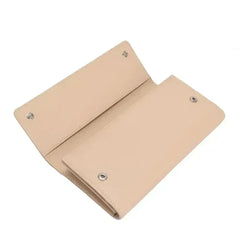 Maria Carla Woman's Fashion Luxury Leather Long Wallet - Femstylo