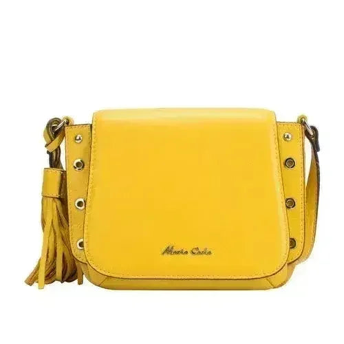 Maria Carla Woman's Fashion Luxury Leather Handbag-Small Purse, Smooth - Femstylo