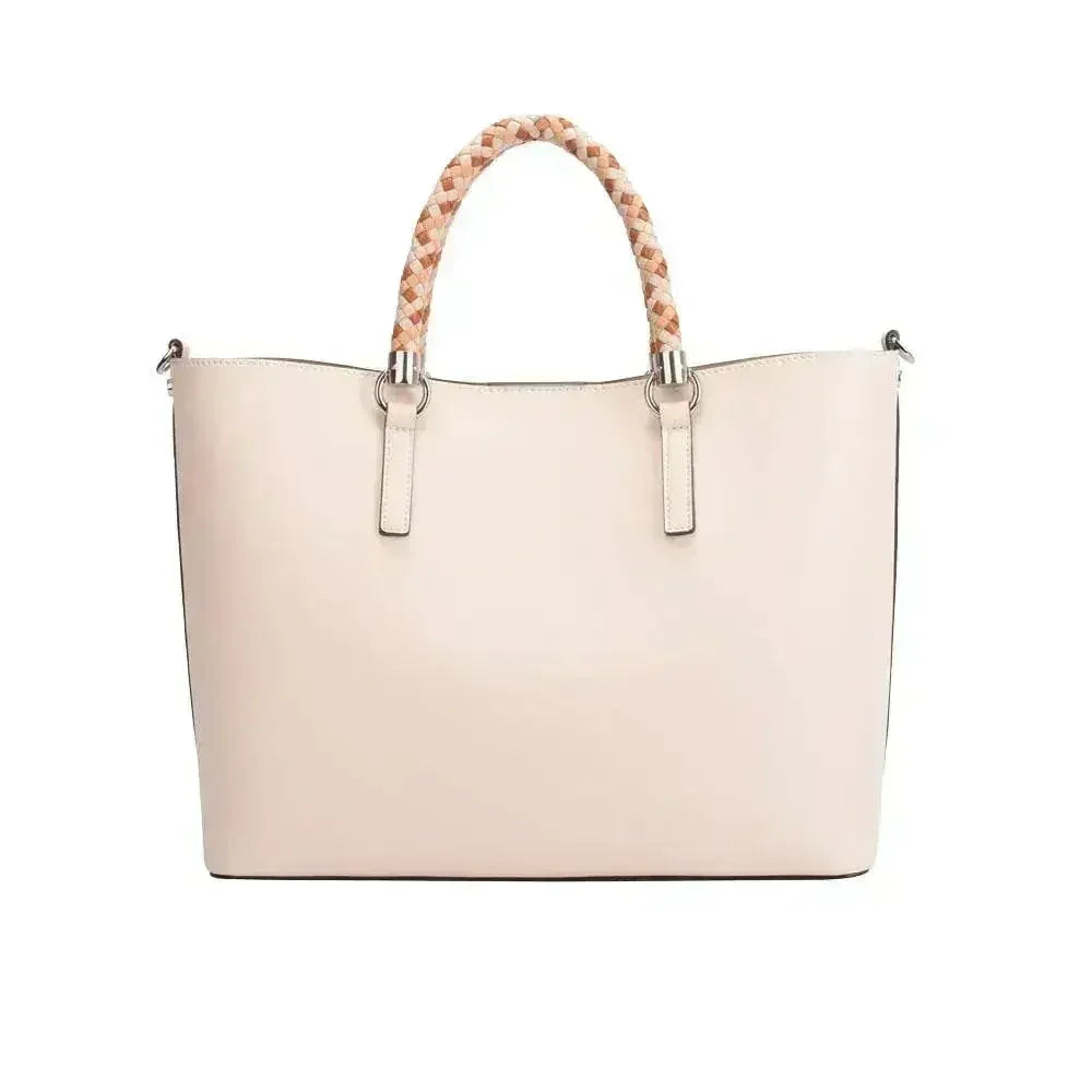 Maria Carla Woman's Fashion Luxury Leather Handbag, Smooth Leather - Femstylo