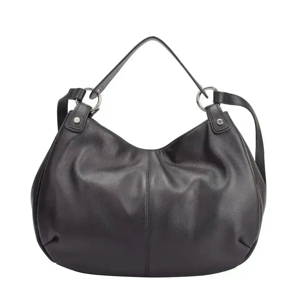 Maria Carla Woman's Fashion Luxury Leather Handbag, Smooth Leather - Femstylo