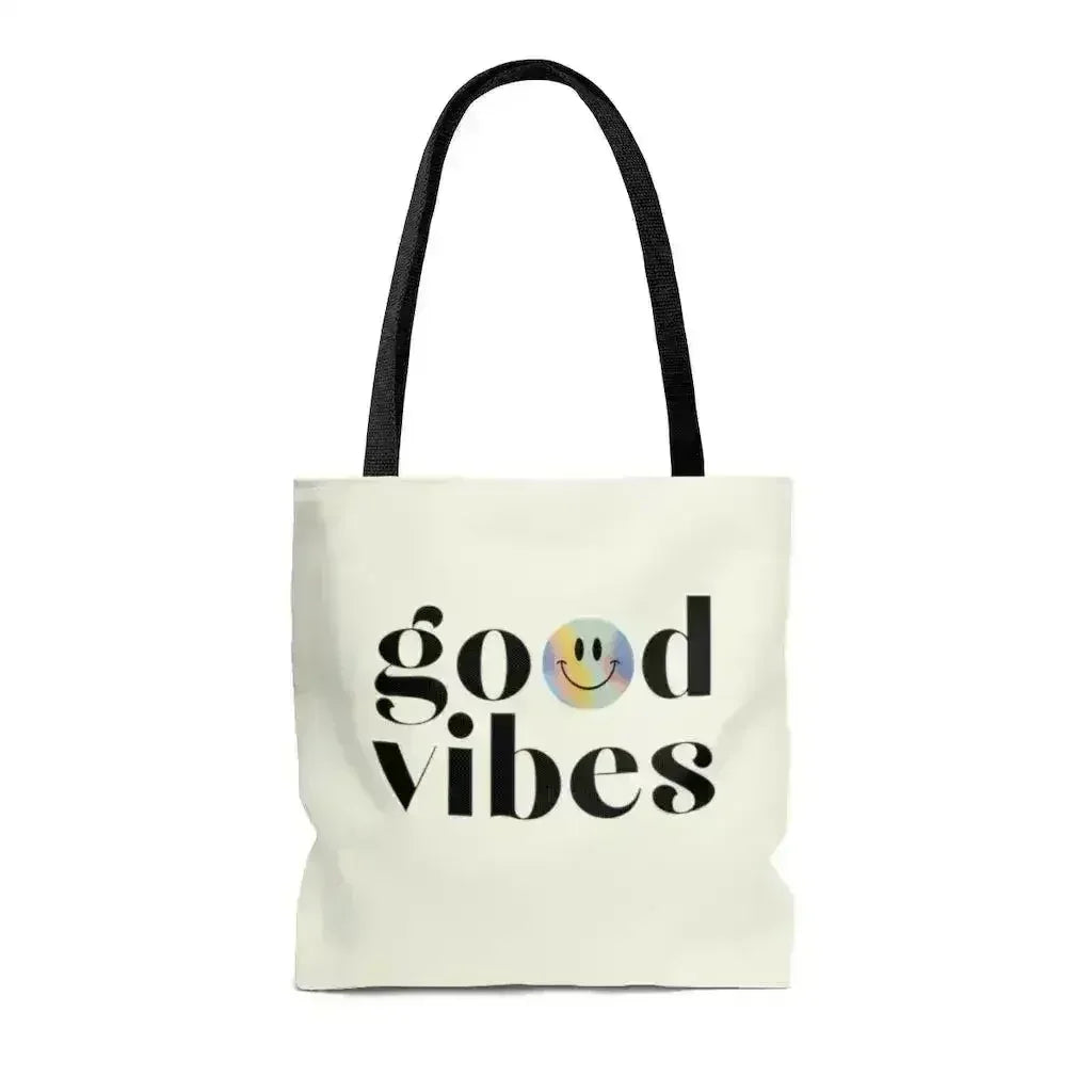 Good Vibes Tote - Beach & Everyday Polyester Bag | Femstylo - Femstylo