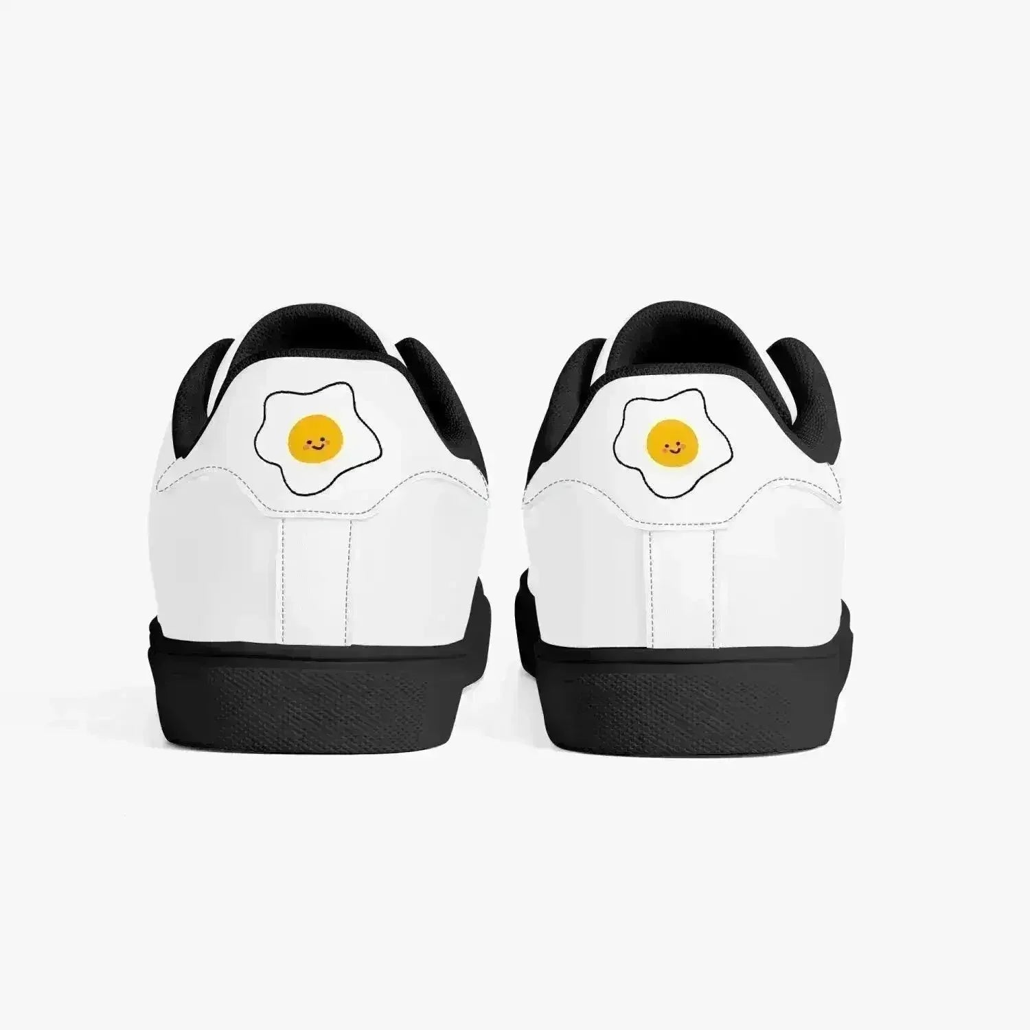 Jacki Easlick Lux Egg Low-Top Leather Sneakers - Femstylo