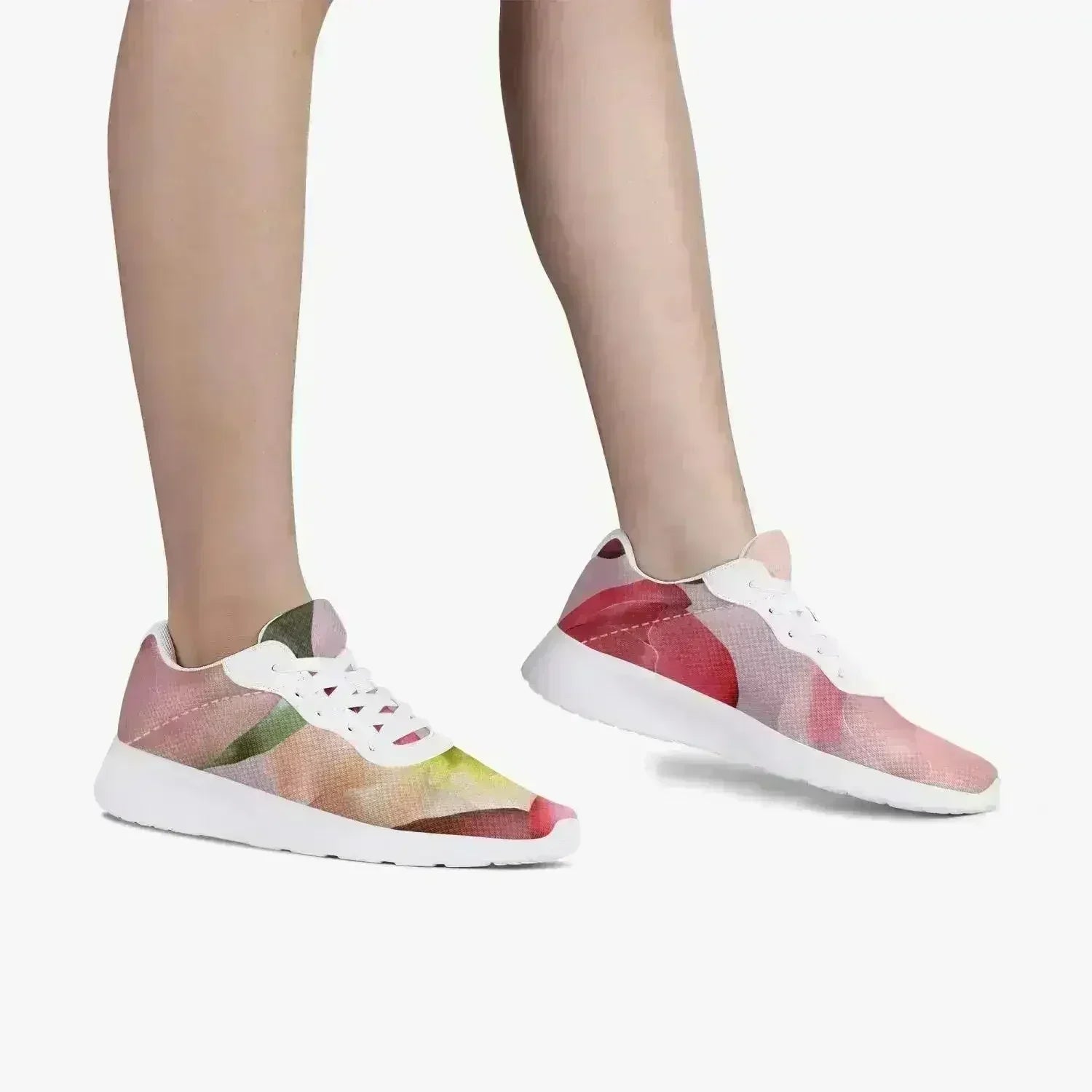 Jacki Easlick Floral Print Mesh Running Shoes - Femstylo