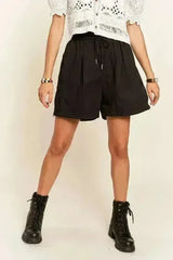 ADORA Drawstring Shorts with Pockets - Femstylo