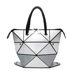 High Quality Geometric Rhombus PU Female Handbag - Femstylo