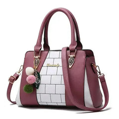 High Quality Contrast Color Messenger Bag For Ladies - Femstylo