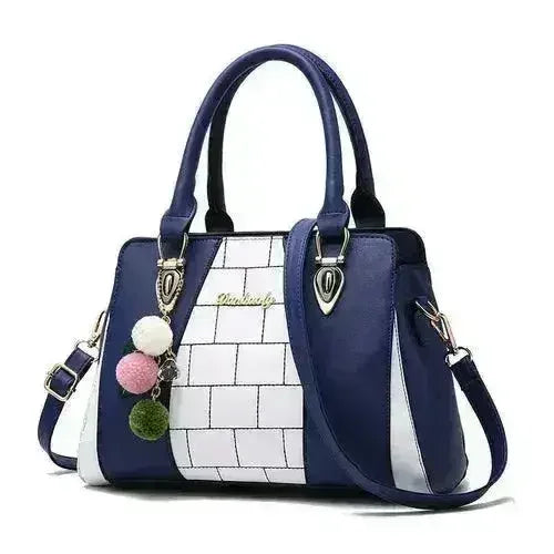 High Quality Contrast Color Messenger Bag For Ladies - Femstylo