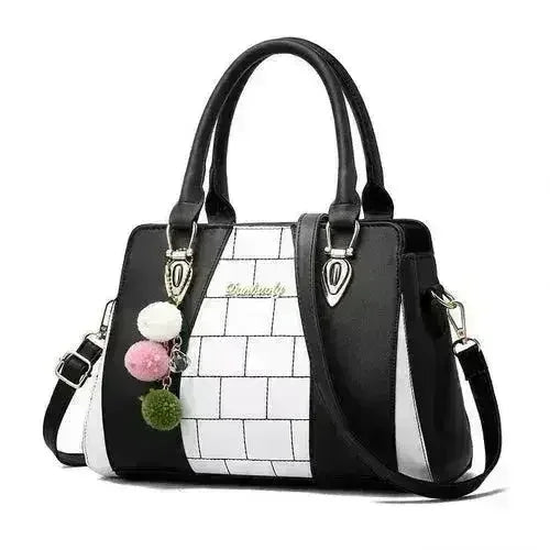 High Quality Contrast Color Messenger Bag For Ladies - Femstylo
