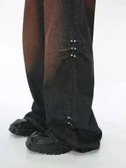 Wide Leg Jeans with Pockets - Femstylo