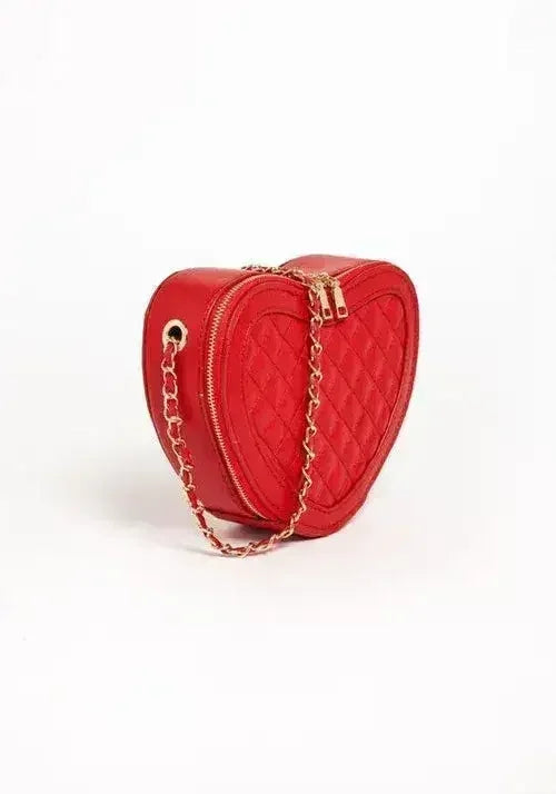 HEART SHAPED CROSSBODY BAG - Femstylo