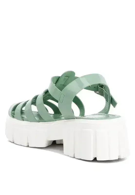 Zurie Chunky Gladiator Sandals - Femstylo