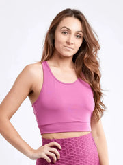 Racerback Training Crop Tank – Lightweight & Breathable for Workouts - Femstylo