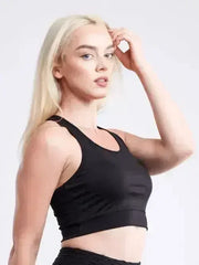 Racerback Training Crop Tank – Lightweight & Breathable for Workouts - Femstylo