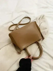 Stylish Suede Handbag – Adjustable Strap & Dual-Use Design - Femstylo