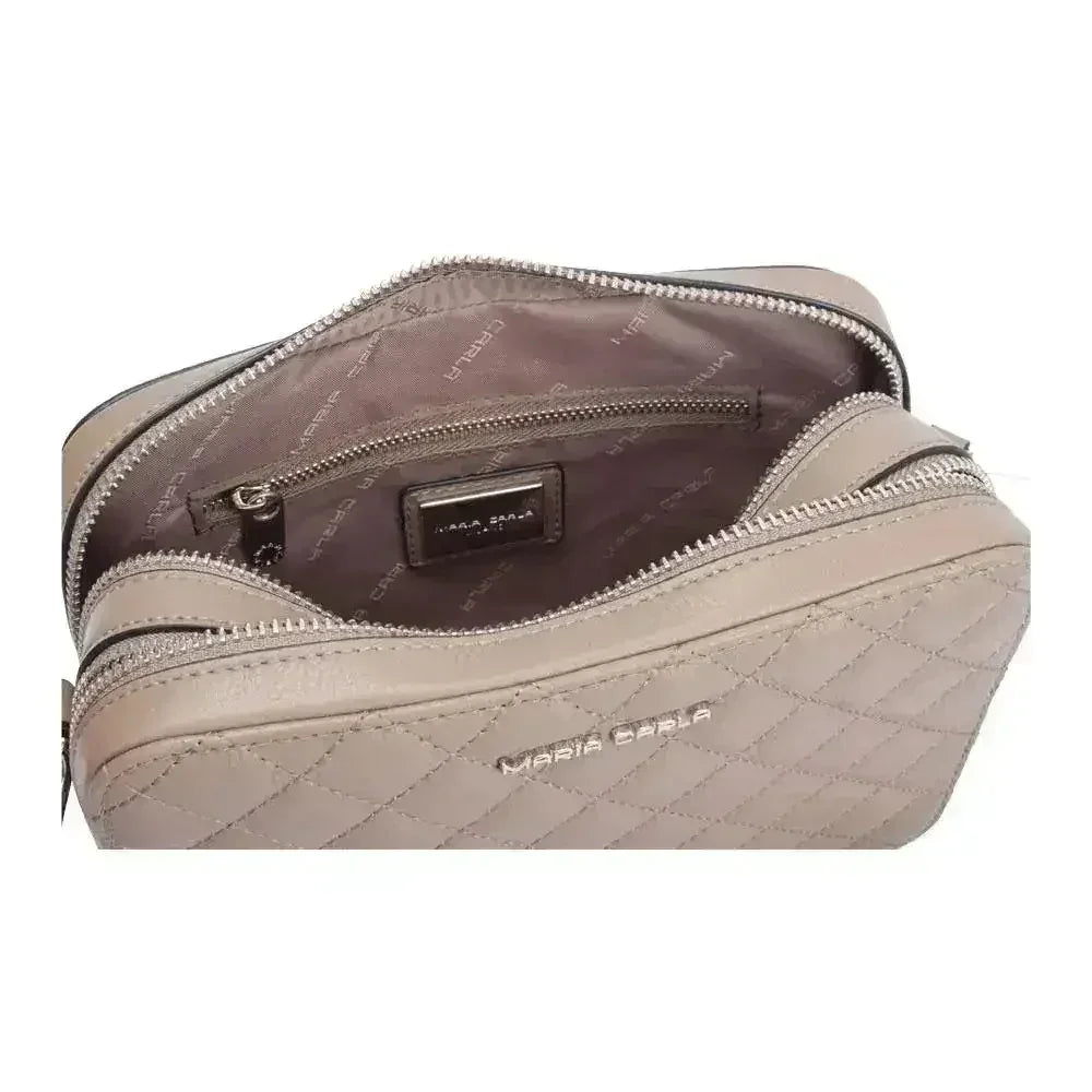 Maria Carla Woman's Fashion Luxury Leather Handbag-Small Purse, Smooth - Femstylo