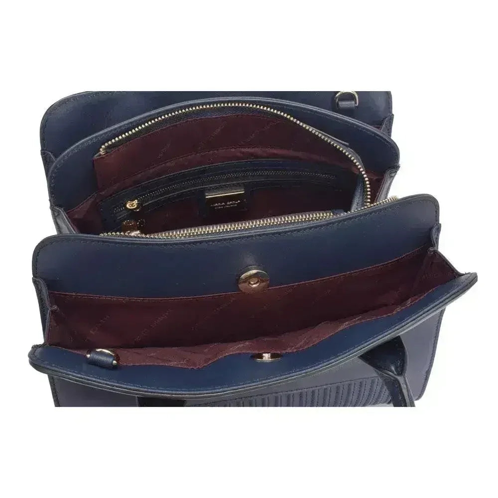 Maria Carla Woman's Fashion Luxury Leather Handbag, Smooth Leather - Femstylo