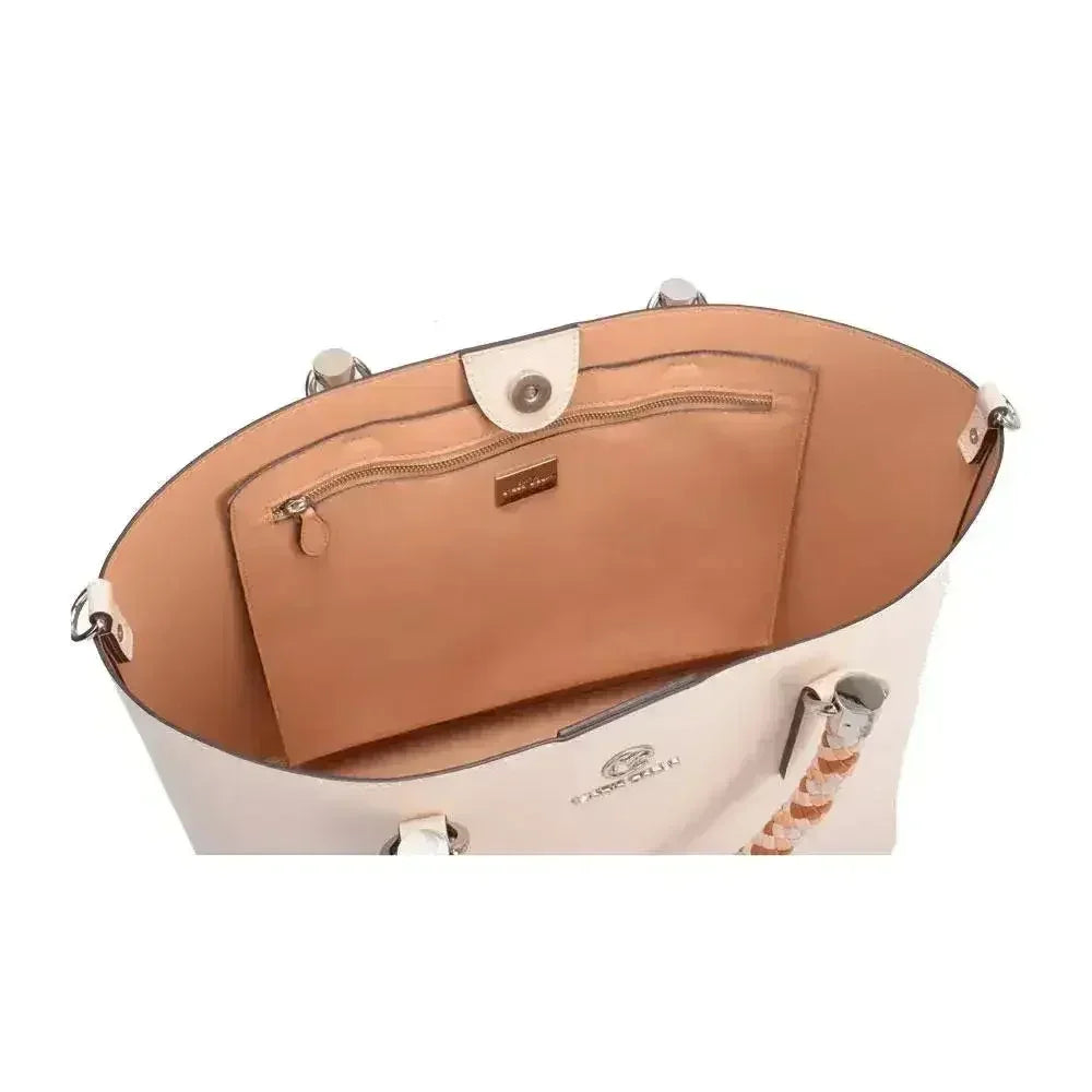 Maria Carla Woman's Fashion Luxury Leather Handbag, Smooth Leather - Femstylo