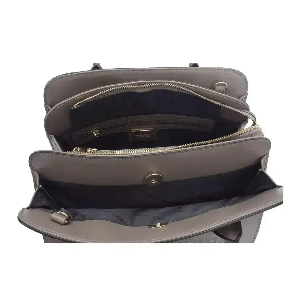 Maria Carla Woman's Fashion Luxury Leather Handbag, Smooth Leather - Femstylo