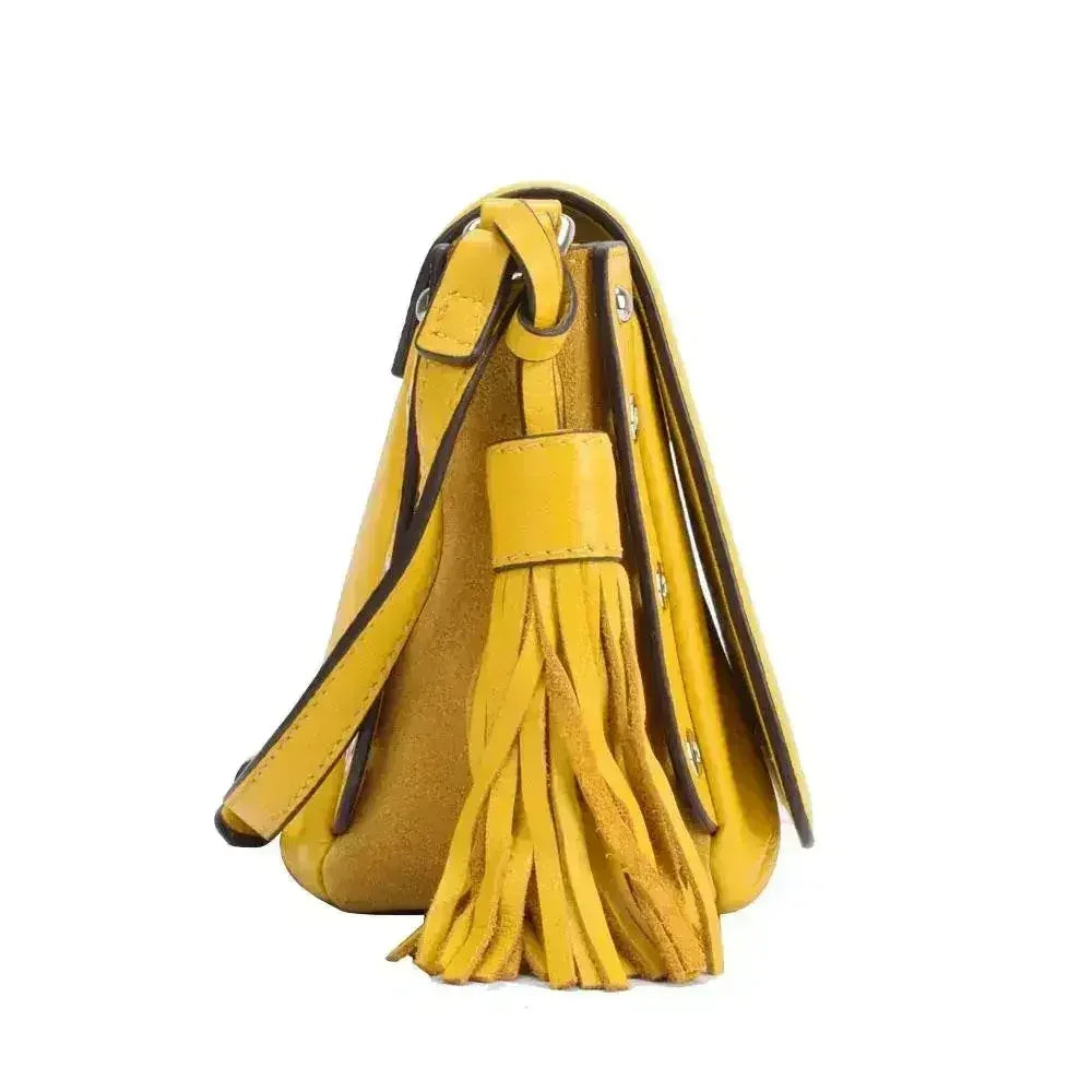 Maria Carla Woman's Fashion Luxury Leather Handbag-Small Purse, Smooth - Femstylo