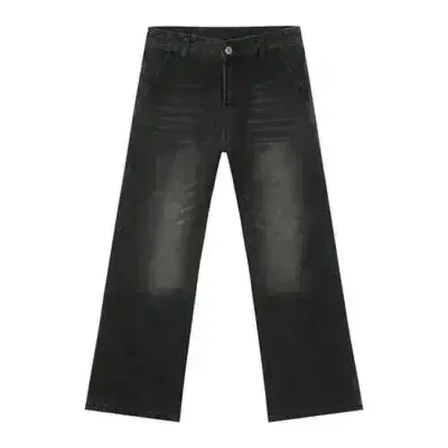 Mid Rise Jeans with Pockets - Femstylo