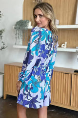 Floral Long Sleeve Romper with Pockets - S-3XL | Femstylo - Femstylo