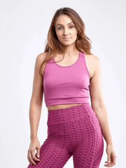 Racerback Training Crop Tank – Lightweight & Breathable for Workouts - Femstylo