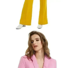 Sequined Blazer Yellow Jacket - Sparkling Office Coat | Femstylo - Femstylo