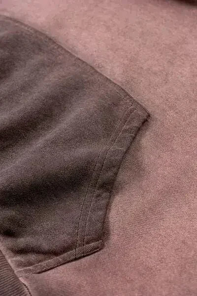 Basic Bae Kangaroo Pocket Long Sleeve Cropped Hoodie - Femstylo