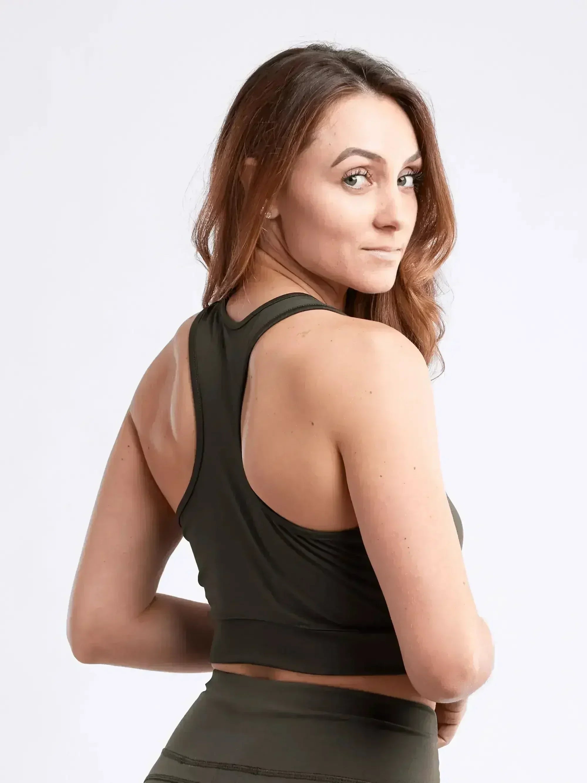 Racerback Training Crop Tank – Lightweight & Breathable for Workouts - Femstylo