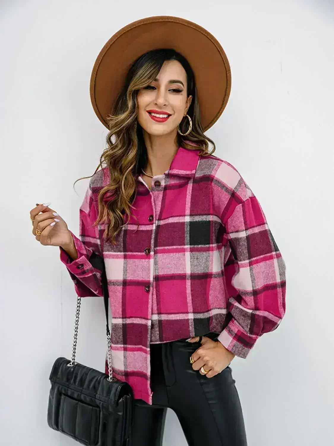 Pumpkin Spice Button-Down Jacket - Femstylo