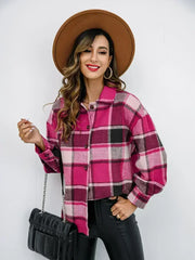 Pumpkin Spice Button-Down Jacket - Femstylo