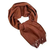 Great Natural Alpaca 100% baby alpaca scarf chocolate brown color - Femstylo