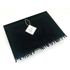 Great Natural Alpaca 100% baby alpaca scarf black color - Femstylo