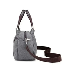 Female Fashion Vintage Canvas Messenger Bag - Femstylo