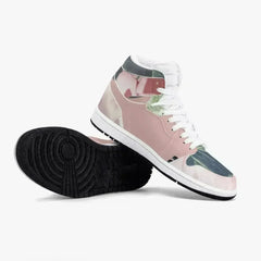 Jacki Easlick Floral Garden High-Top Leather Sneakers - Femstylo