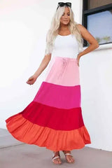 Mariana Tiered Maxi Skirt - Femstylo