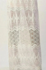 Boho-Inspired Embroidered Maxi Dress with Adjustable Straps - Femstylo