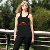 Red Crab Women's Loose Racerback Tank Top - Femstylo