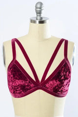 Crushed Velvet Bralette