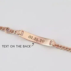 Baby Bracelet, Kid Birthday Gift, Name Bracelet Kid, Toddler Bracelet - Femstylo