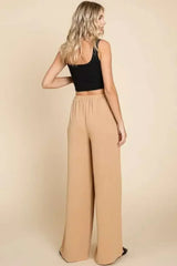 Culture Code Full Size High Waist Wide Leg Cargo Pants - Femstylo