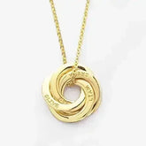 Personalized Mom Jewelry, Kids Names Necklace, Mothers Necklace - Femstylo