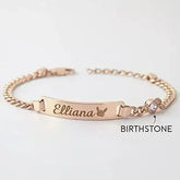Baby Bracelet, Kid Birthday Gift, Name Bracelet Kid, Toddler Bracelet - Femstylo